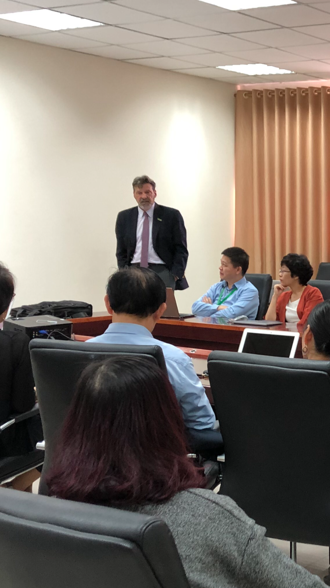 Lecturing in the Socialist Republic of Vietnam